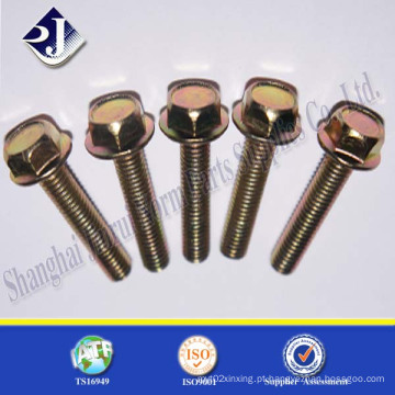 Quente em 2016 Hex Flange Screw Gr 8.8 Zinco Revestido